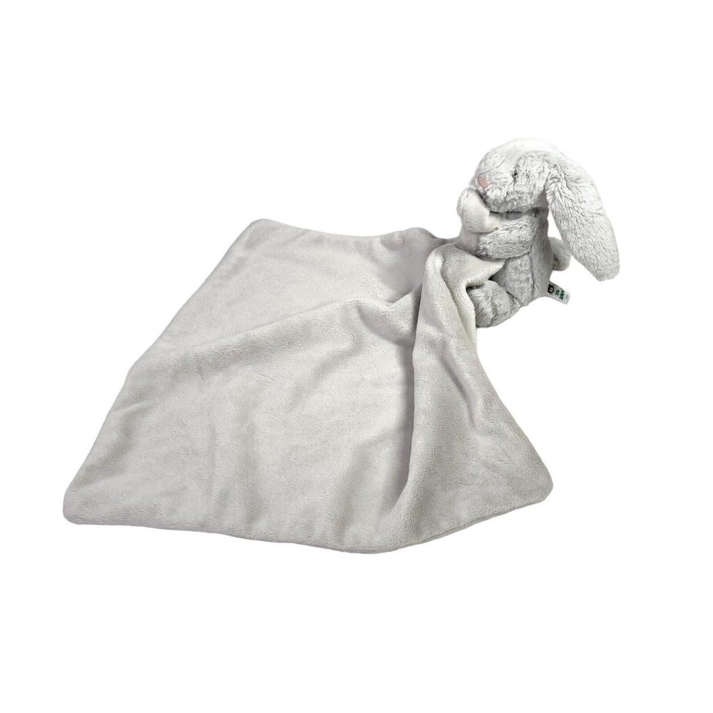 Little Jellycat Bashful Bunny Rabbit Lovey Security Blanket Stuffed Plush